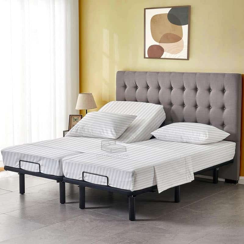 Juego de sábanas 5 Piezas Split King para camas ajustables