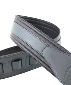 Correa de guitarra Walker & Williams G-518 Teal Grey hecha