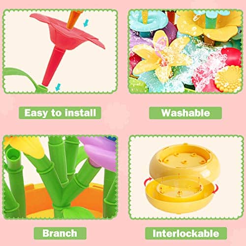 Juego de Construcción de Jardín de Flores VERTOY para Niñas - Imagen 3