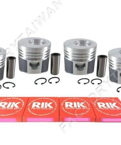 Juego de Pistón + Anillo STD para Mitsubishi K4E-DI X 4 PCS