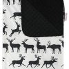 Manta de bebé Top Tots - Ciervo Animal Cuerno Negro