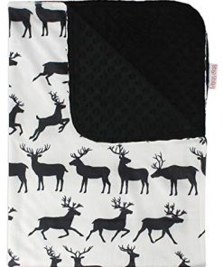 Manta de bebé Top Tots - Ciervo Animal Cuerno Negro