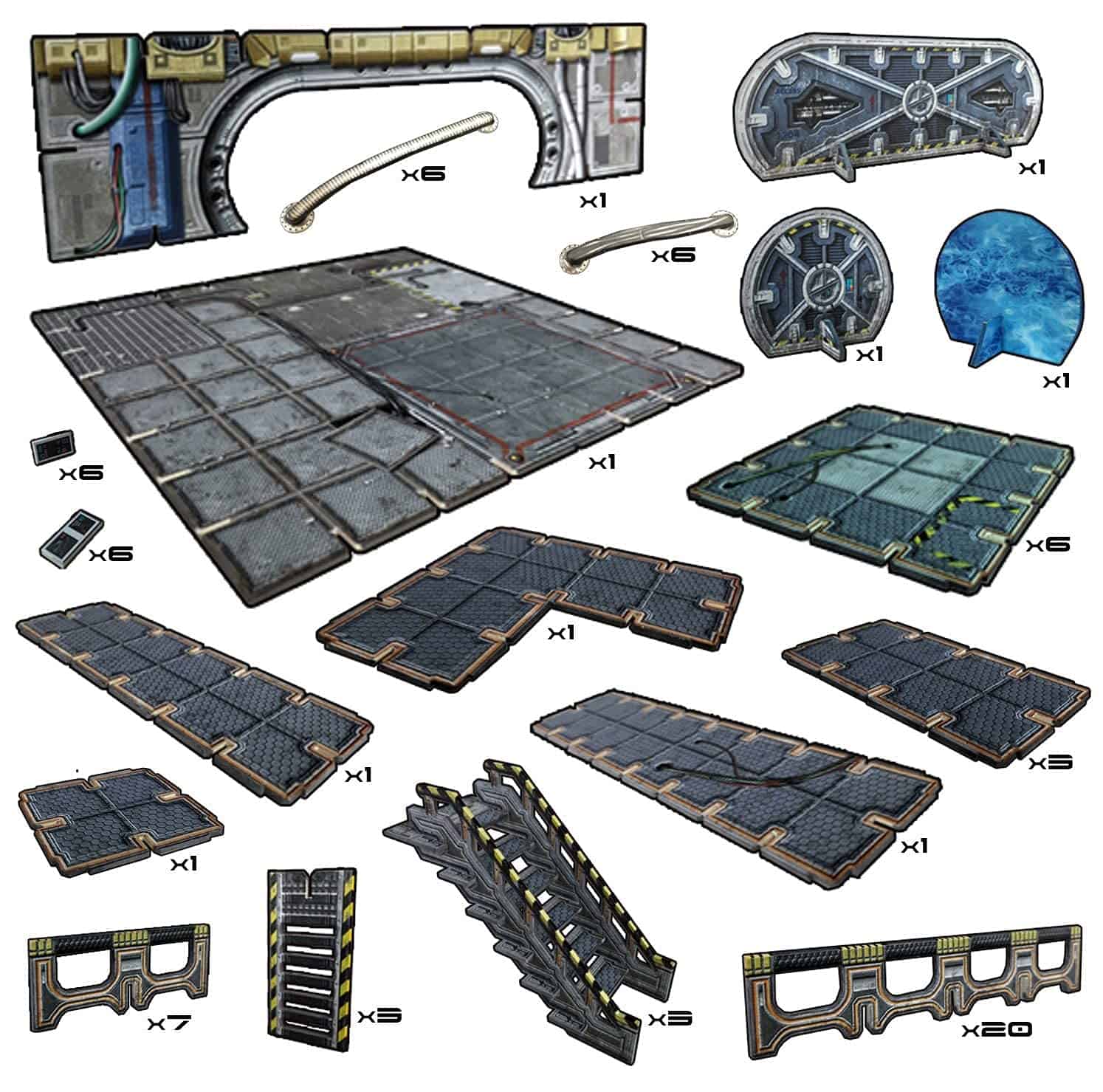 Battle Systems Sci-Fi Terrain - 28mm Modular 3D Space - Imagen 5
