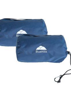 Manta de viaje ultra compacta BlueHills 2 Pack -Azul navy
