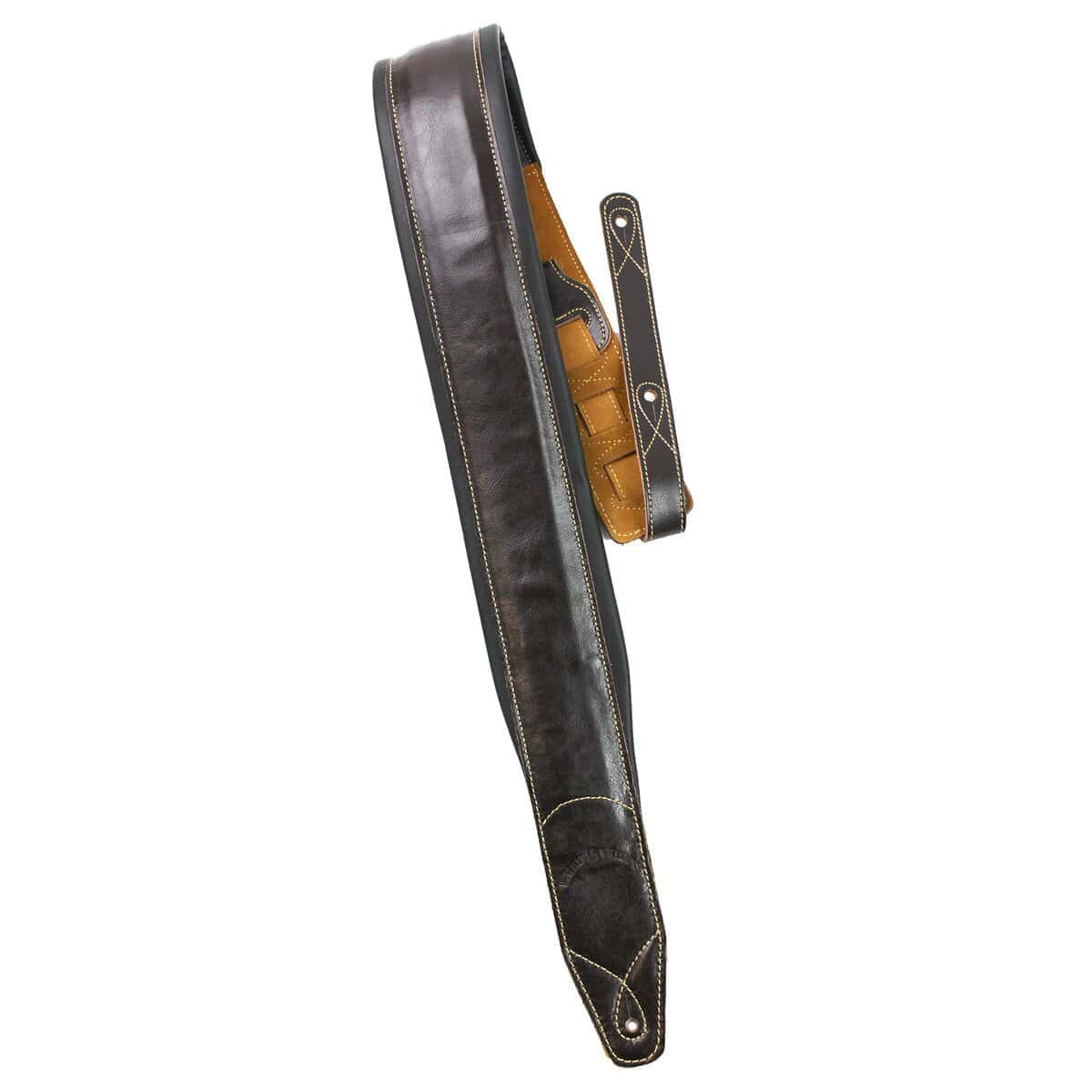 Correa de Guitarra de Cuero Premium Doble Acolchada de - Imagen 9