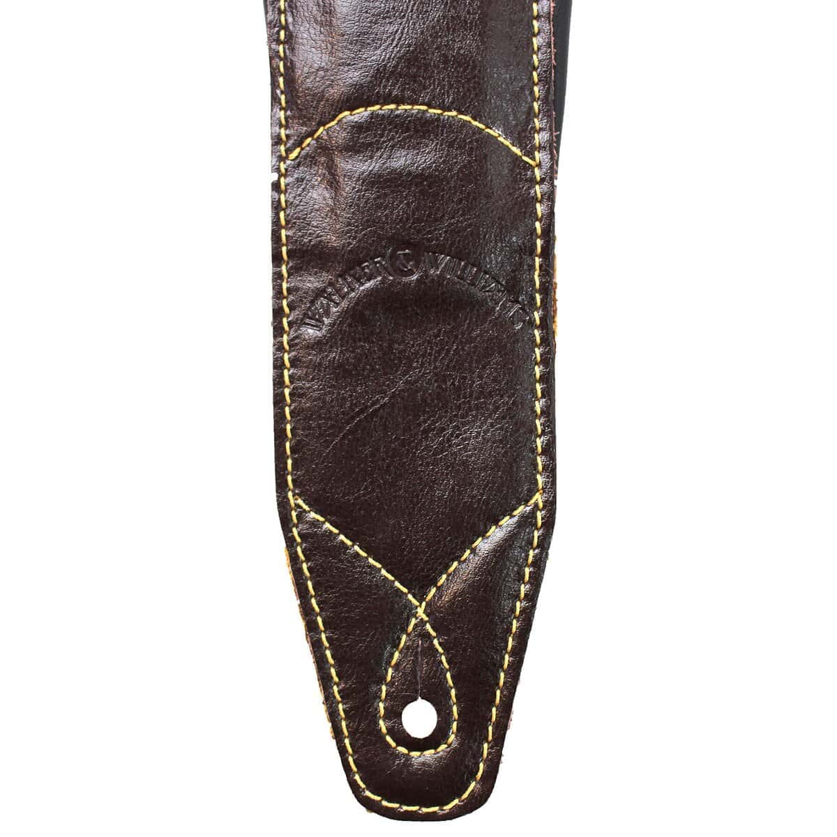 Correa de Guitarra de Cuero Premium Doble Acolchada de - Imagen 6