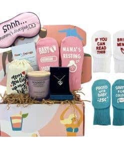 Caja de regalo de tonterías para nueva mamá, mamá