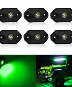Luces LED Rock TSAUTO Impermeables IP68 IP69K Luz de Roca