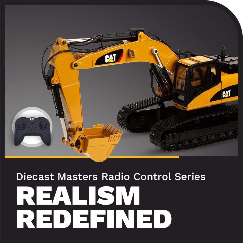 Camión de Control Remoto Diecast Masters Cat 330D L - Imagen 9