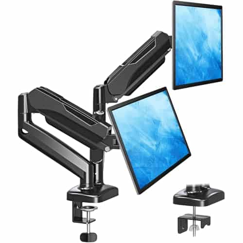 Soporte de Monitor Dual MOUNTUP para Escritorio, Montaje