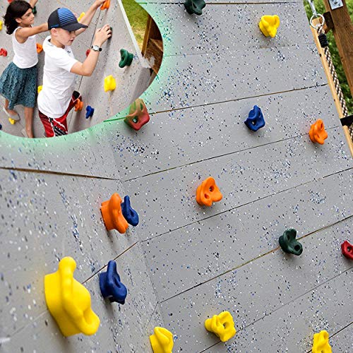 Conjunto de 25 Rocas de Escalada Grandes para Niños y - Imagen 6