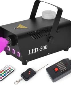 Máquina de Humo, BZBRLZ 500W Máquina de Humo con 13 Luces