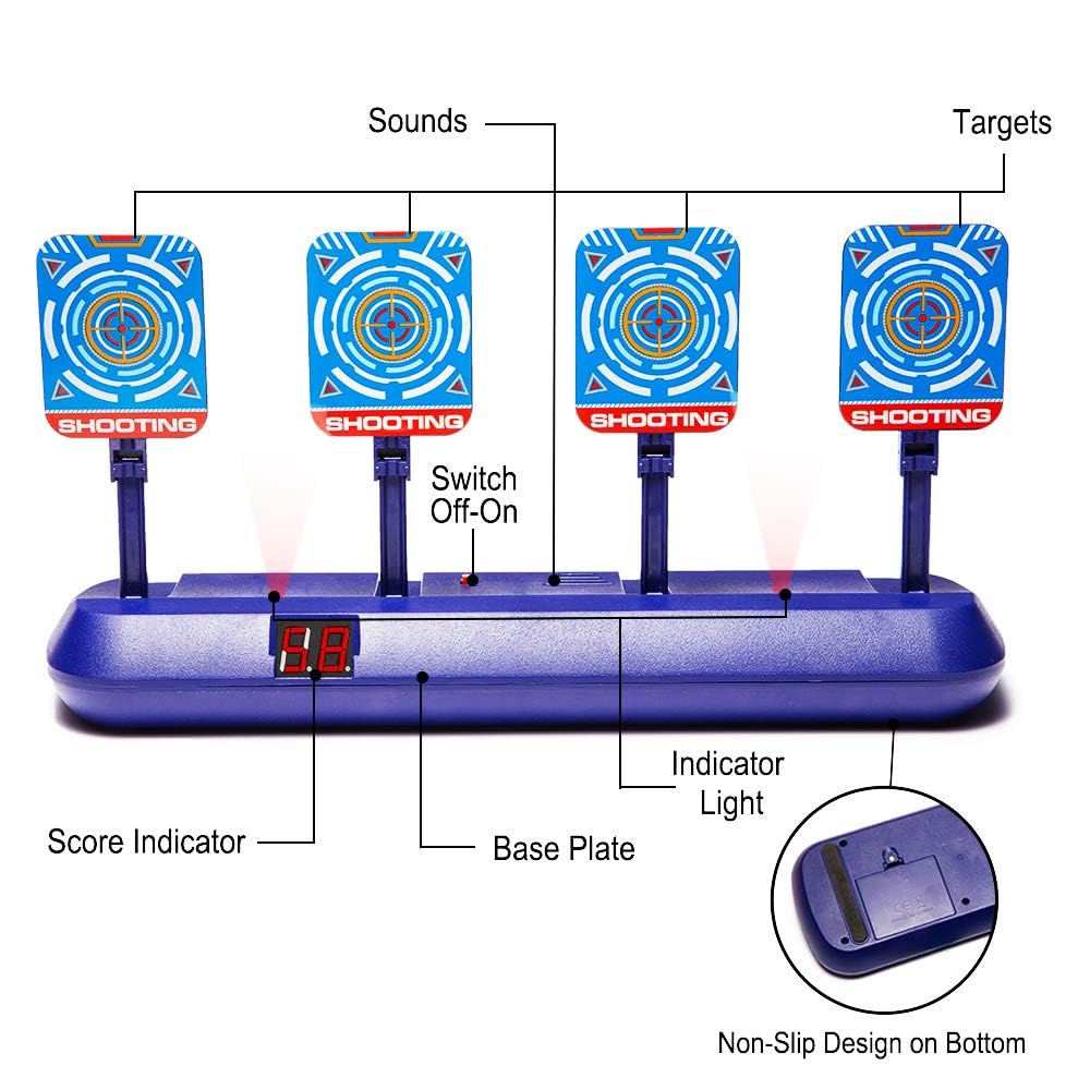 Objetivos para pistolas Nerf, Objetivo electrónico de - Imagen 3