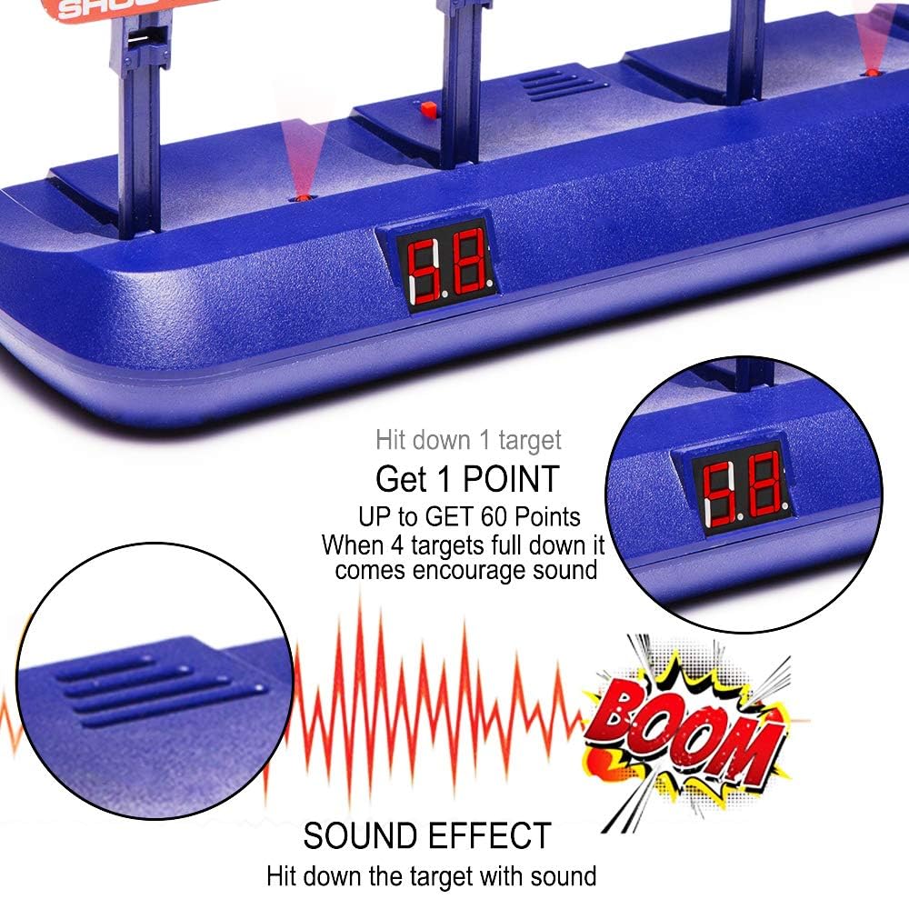 Objetivos para pistolas Nerf, Objetivo electrónico de - Imagen 4
