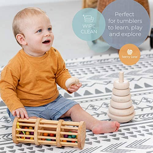 Tapete de Juego para Bebés Berry Lane | Pequeño 4.5 pies x - Imagen 3