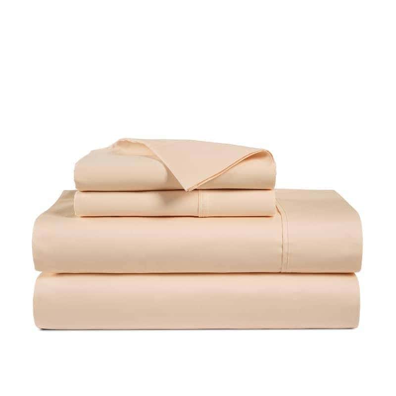 Sábanas de algodón egipcio de fibra larga para cama queen - Imagen 3