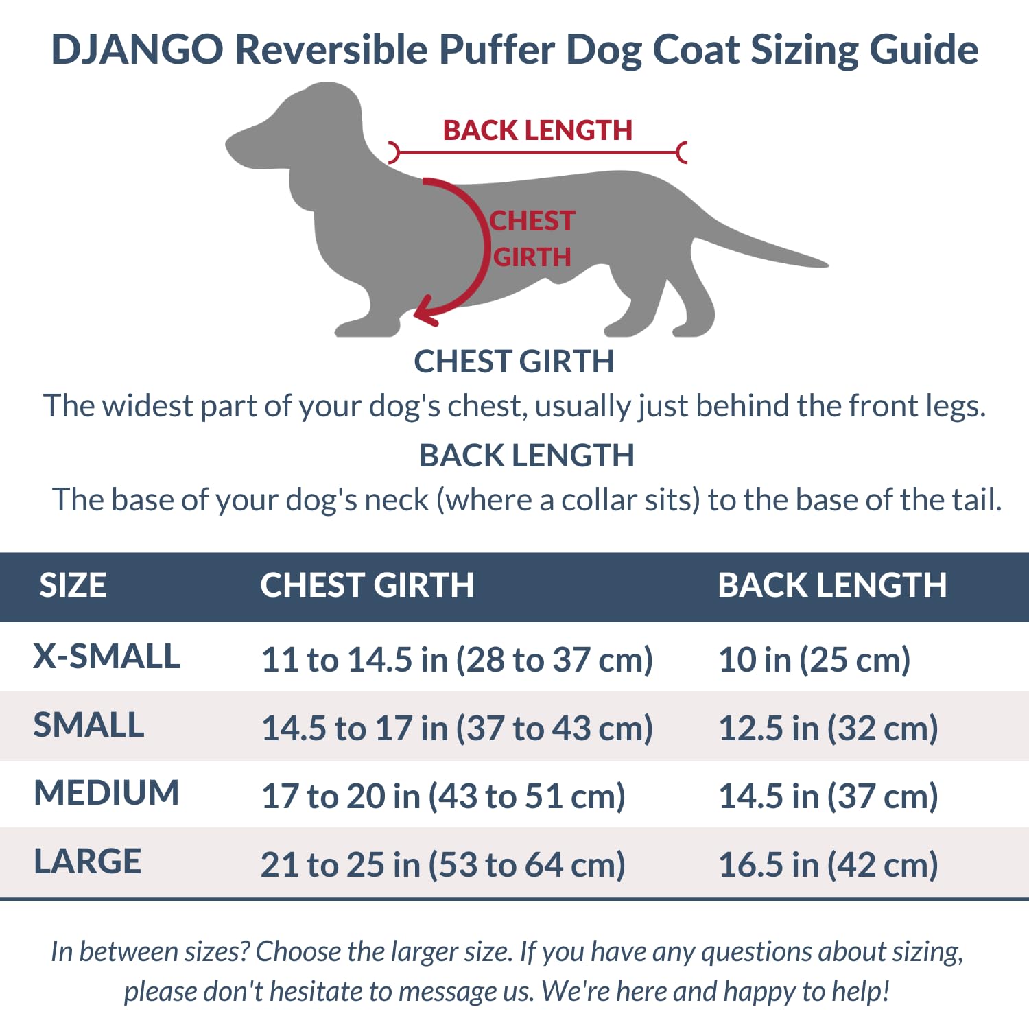 Abrigo para Perro DJANGO Puffer y Reversible para Clima - Imagen 5
