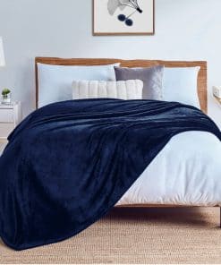 Manta de Lana Polar Walensee Suave y Acogedora para Sofá,