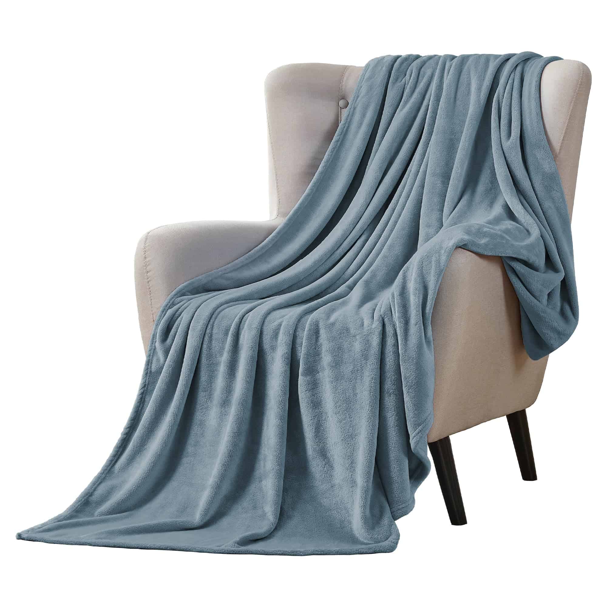 Manta de Franela Suave Walensee Plush Throw Fuzzy Ligera