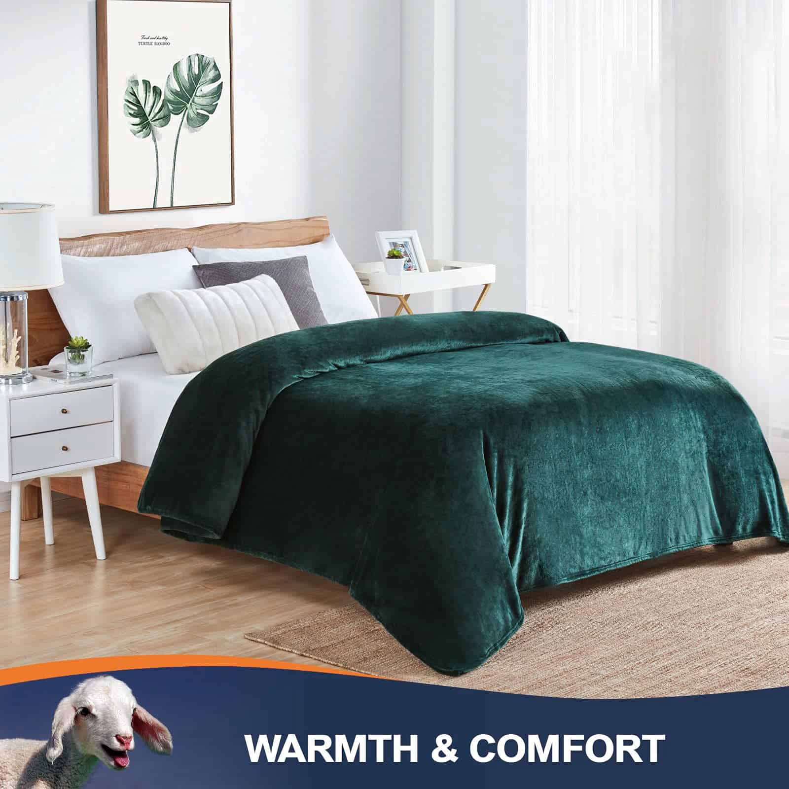 Manta de Felpa Walensee de Tiro Esponjosa y Ligera (Tamaño - Imagen 6