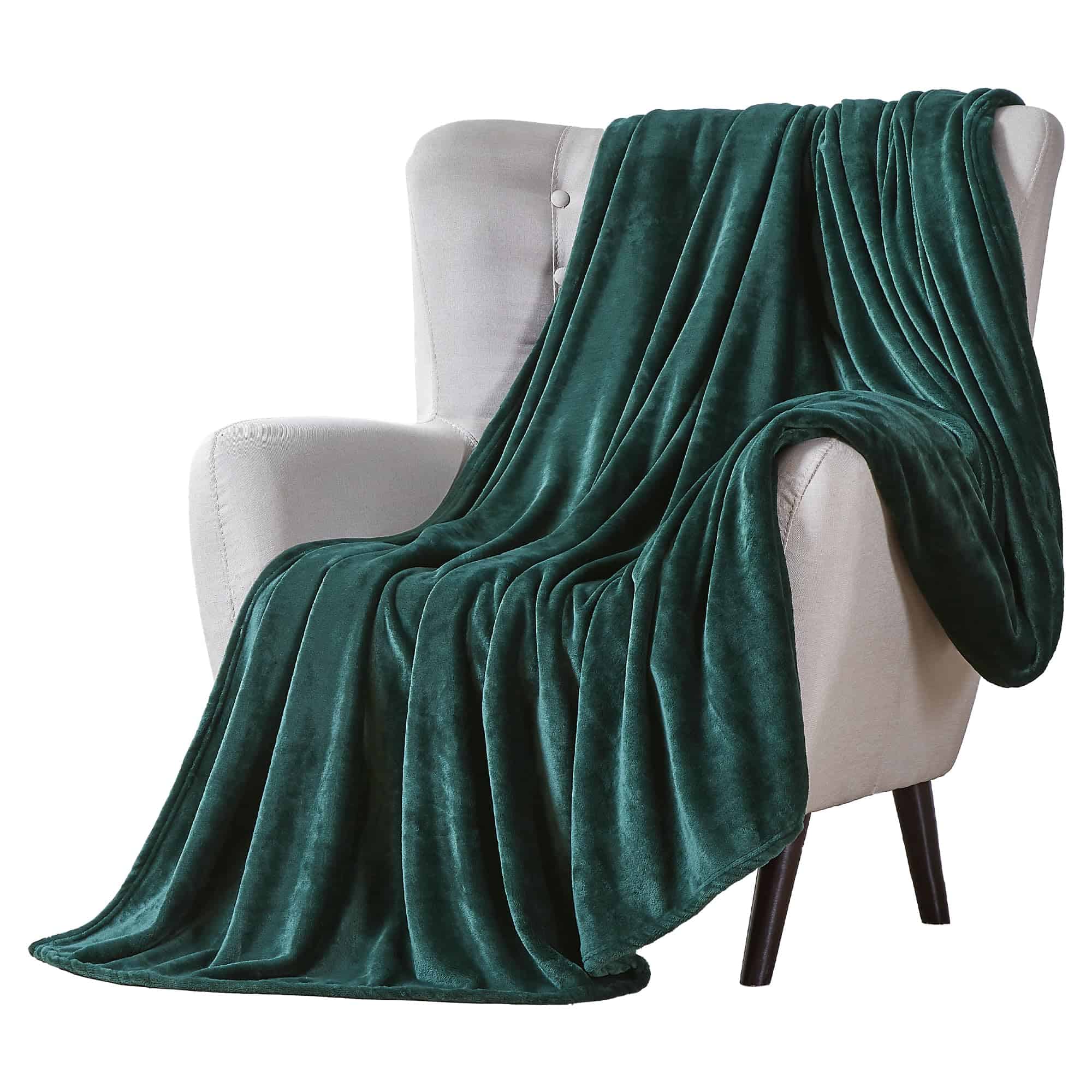 Manta de Felpa Walensee de Tiro Esponjosa y Ligera (Tamaño