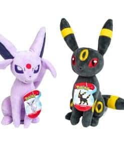 Peluche Pokemon 8" Espeon & Umbreon 2-Pack - Licencia