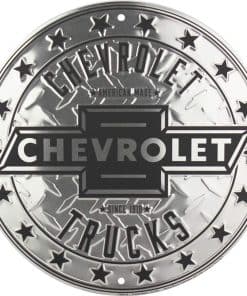 Letrero de garaje de 24 pulgadas de Chevrolet Trucks de