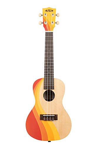 Ukulele de la Colección Kala de 4 Cuerdas, Diestro, Surf - Imagen 3