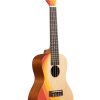 Ukulele de la Colección Kala de 4 Cuerdas, Diestro, Surf