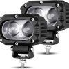 Faros Led BraveWAY de 4 pulgadas 48W Luces Led de punto