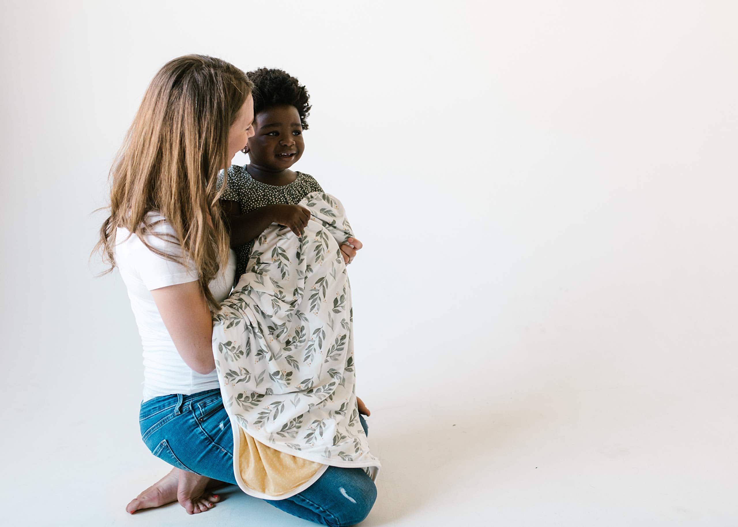 Manta de Tres Capas de Alta Calidad para Bebé "Fern" por - Imagen 8