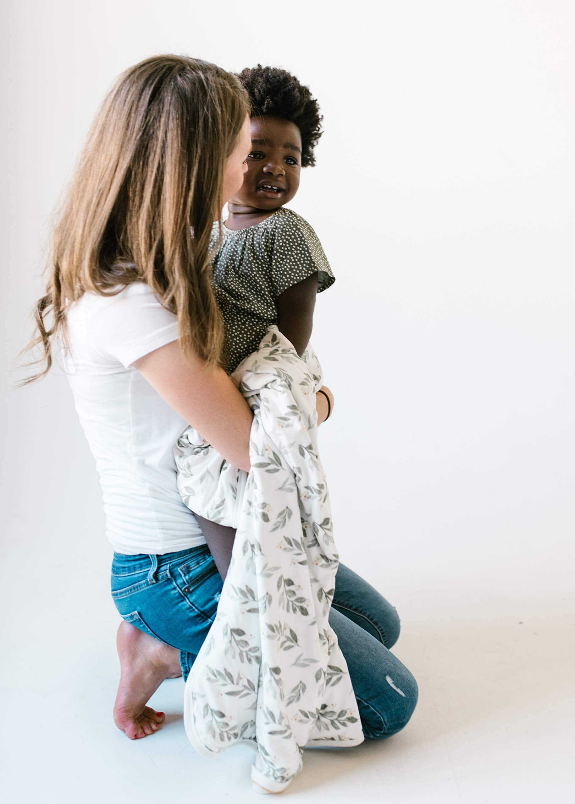 Manta de Tres Capas de Alta Calidad para Bebé "Fern" por - Imagen 5