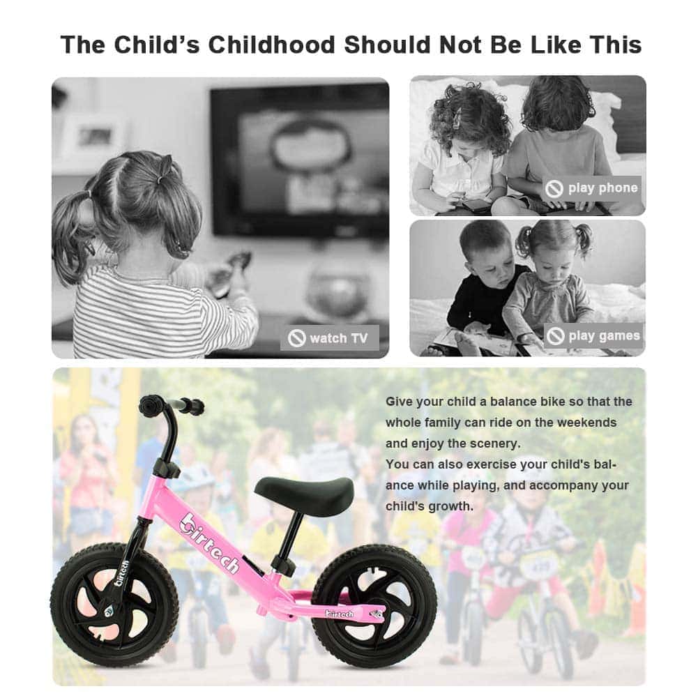Bicicleta de Equilibrio Birtech de 12 Pulgadas para Niños - Imagen 8