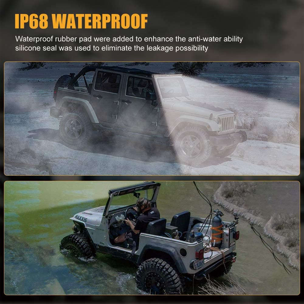 Barra de luz LED Sanman 20 pulgadas 126W Ultra Slim para - Imagen 5