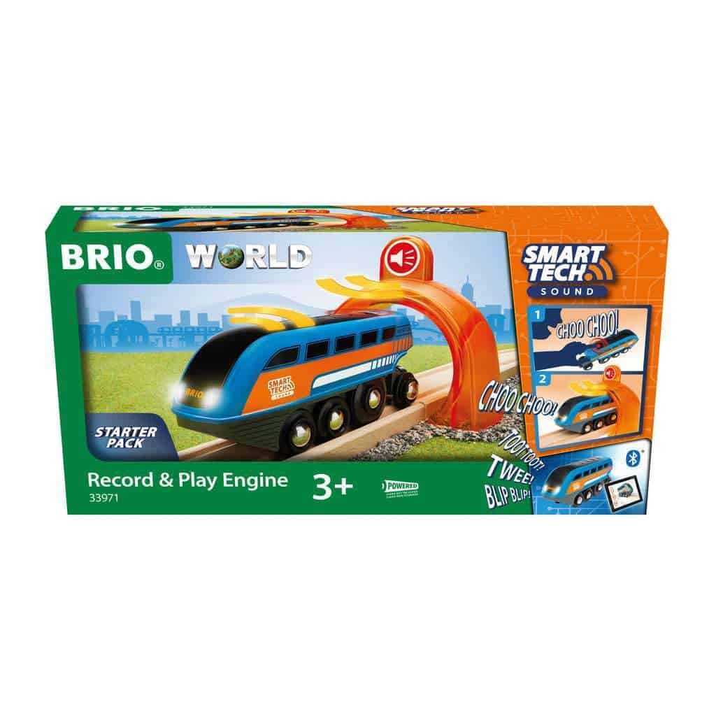 BRIO 33971 Smart Tech Sound Record & Play Engine - Tren de