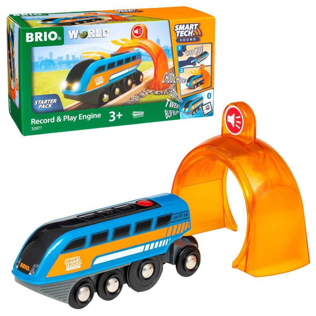BRIO 33971 Smart Tech Sound Record & Play Engine - Tren de - Imagen 3
