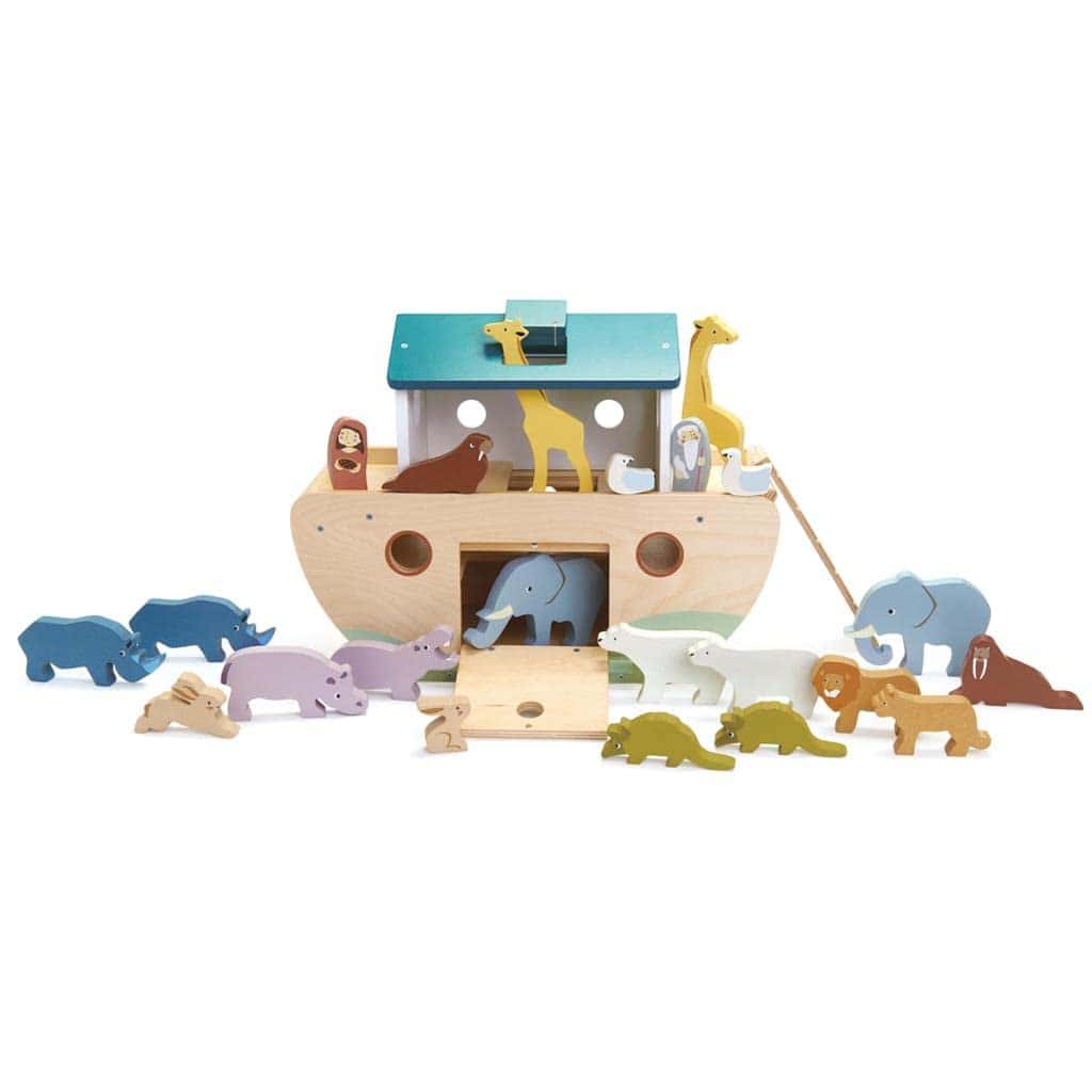 Tender Leaf Toys Noah’s Wooden Ark – Clasificador de Formas