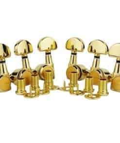 Guyker 6Pcs Bloqueo Afinadores de Guitarra (3 Izquierda + 3