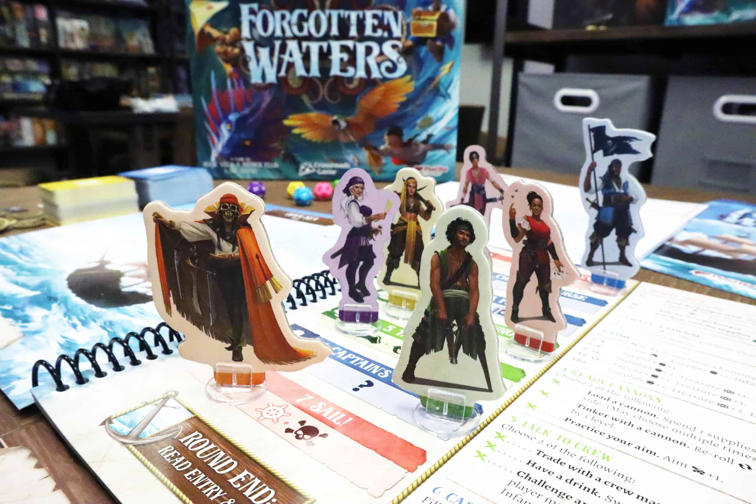 Juego de mesa Forgotten Waters - ¡Embárcate en una - Imagen 3