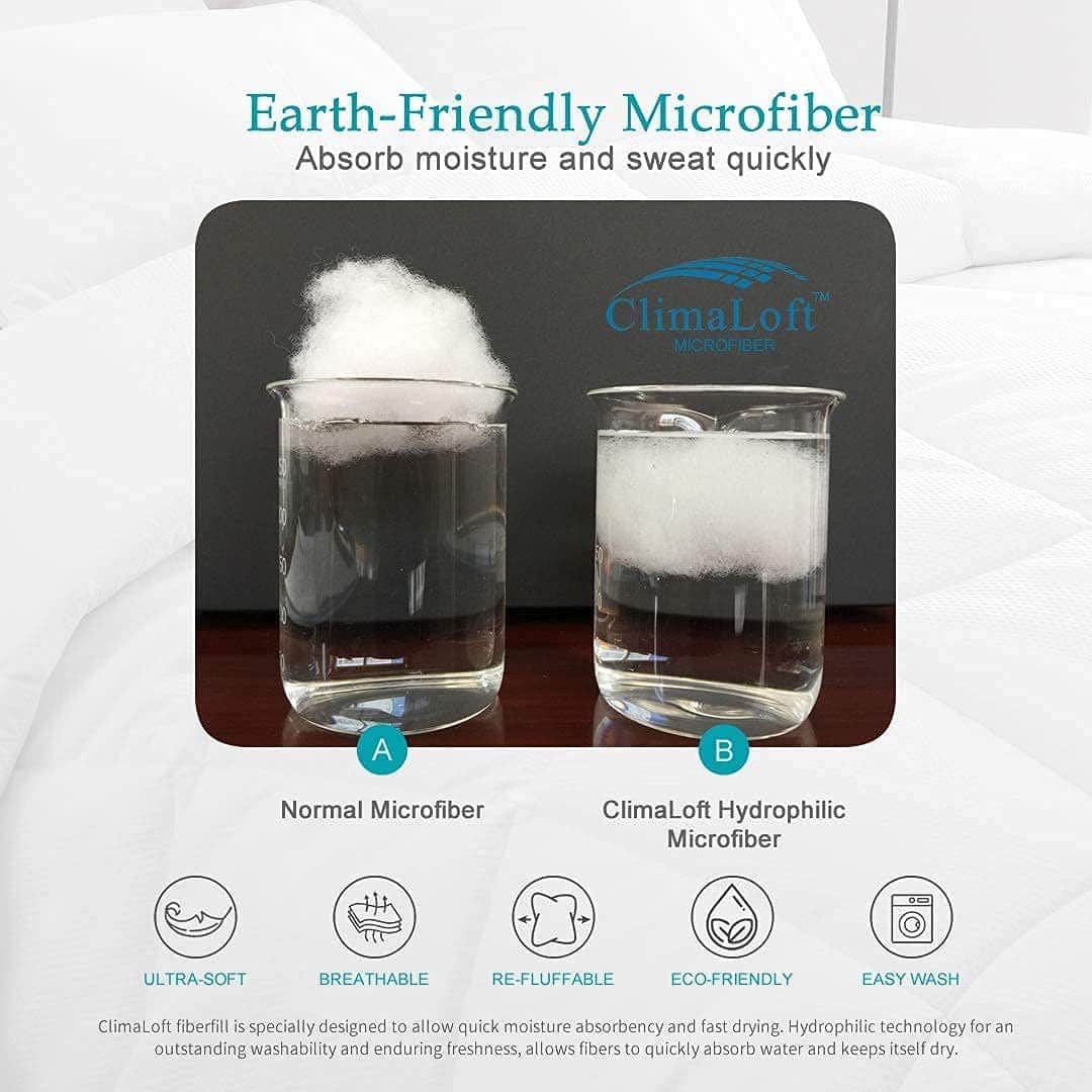 Edredón alternativo de plumón tamaño King Oaken-Cat con - Imagen 9