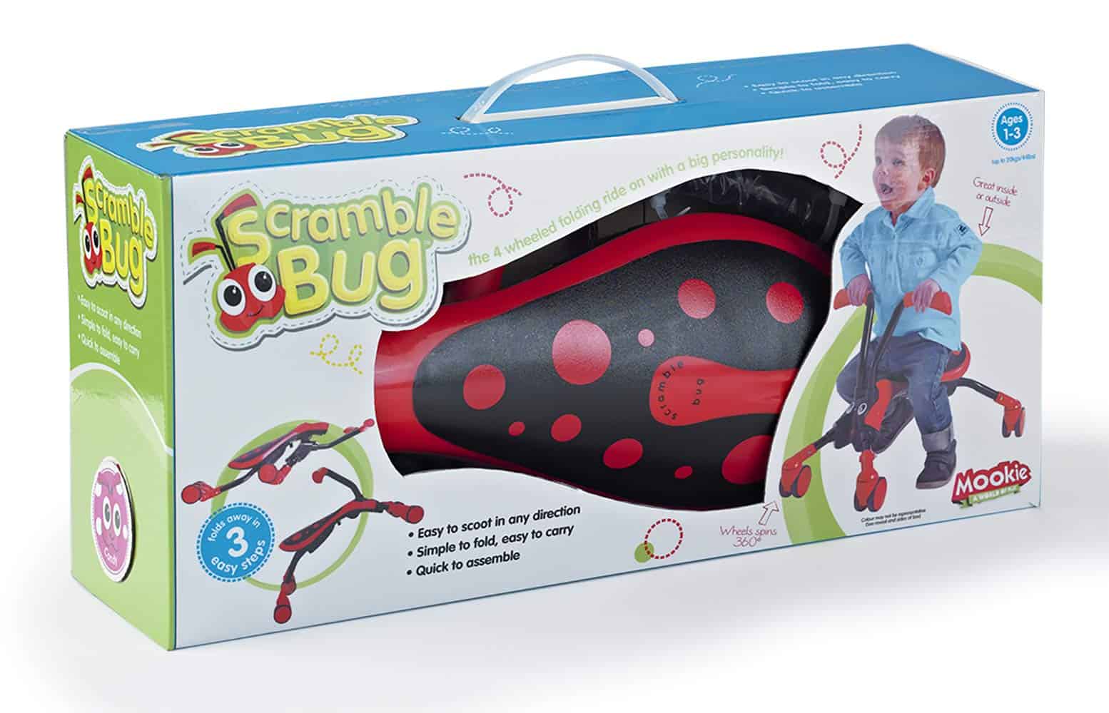Scramblebug Beetle Balance Bike | Juguete de Desarrollo de - Imagen 6