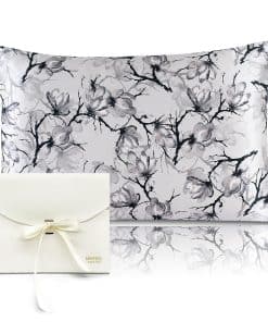 Funda de Almohada de Seda 100% Pura con Cierre para Cuidado