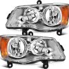 Conjunto de Faros Delanteros para Chrysler Town & Country