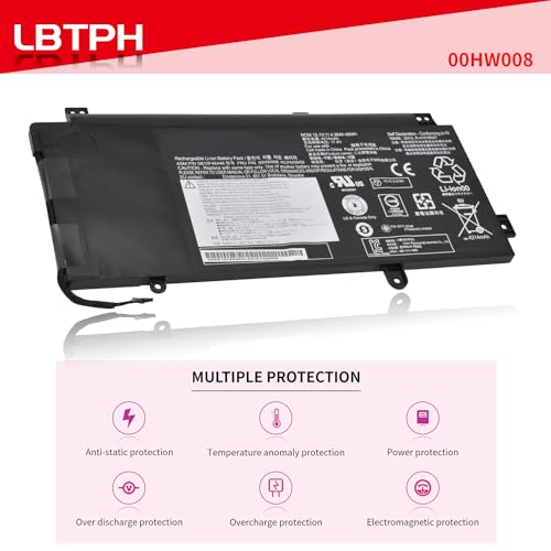 Batería de repuesto compatible con LBTECH 00HW008 00HW009 - Imagen 6