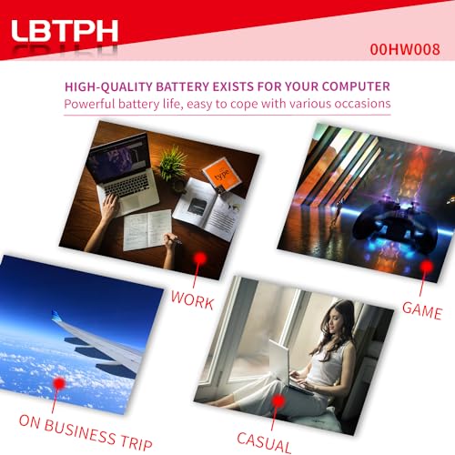 Batería de repuesto compatible con LBTECH 00HW008 00HW009 - Imagen 8