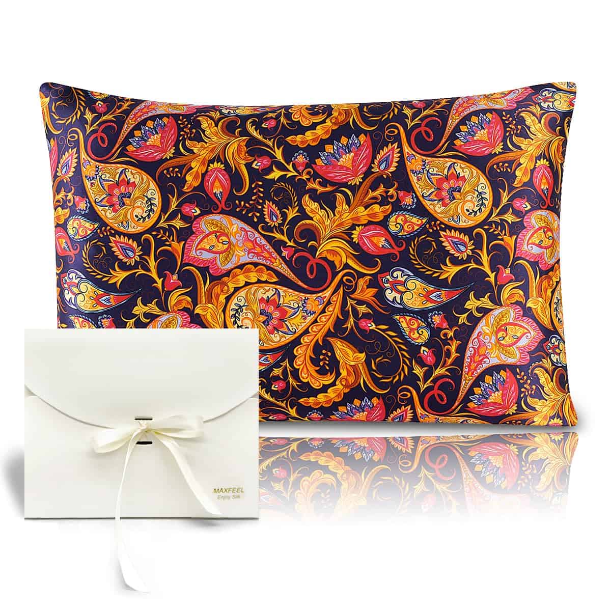 Funda de Almohada de Seda 100% Pura de Morera con