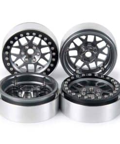 RCLIONS 4PCS Llantas de aleación de aluminio de 1.9"