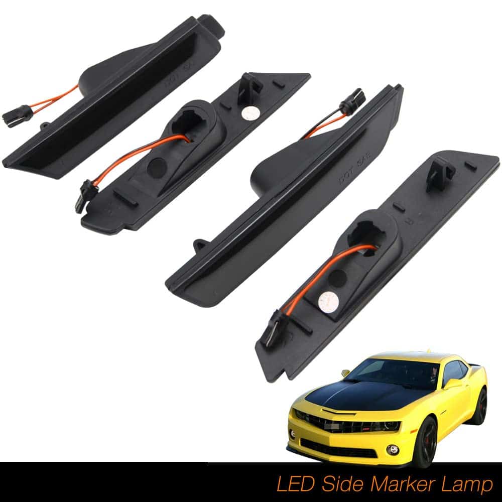 NJSBYL Kit de Luz de Marcador Lateral LED con Lente Ahumada - Imagen 7