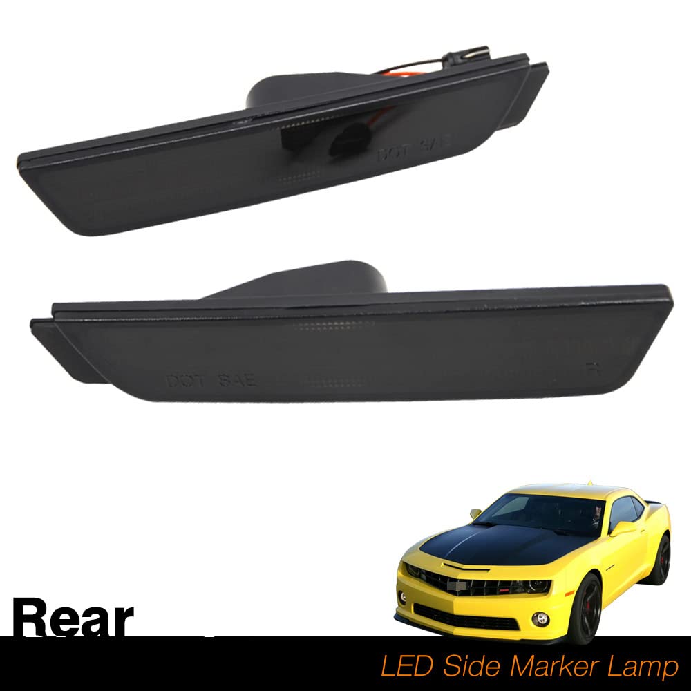 NJSBYL Kit de Luz de Marcador Lateral LED con Lente Ahumada - Imagen 9