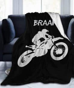 Manta de forro polar para motocross Dirt Bike - Manta